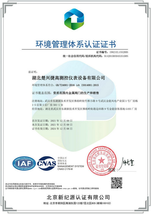 Environmental management system-Chinese Version